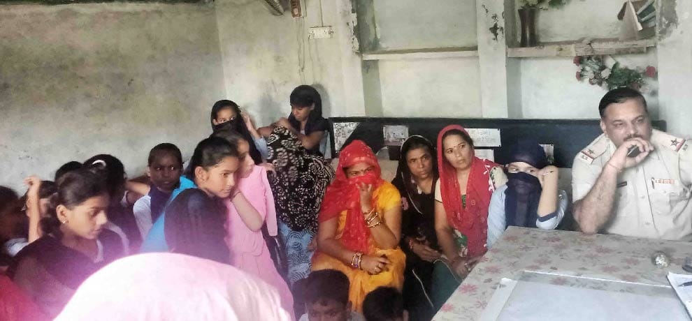 after obscenity of teacher with girl students parents create furore in school
