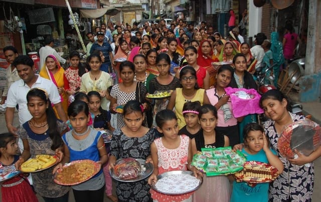 Jaldhara festival celebrated in Jain nagar Kheda temple 