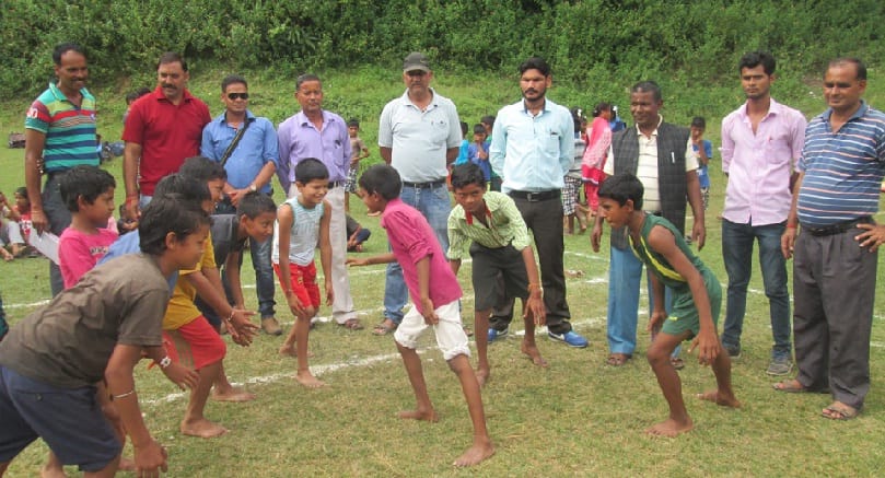 Kabaddi in Chaukhutia