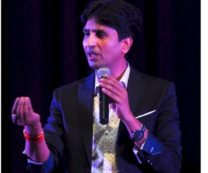  kumar vishwas comments on UP chief minister akhilesh yadav.