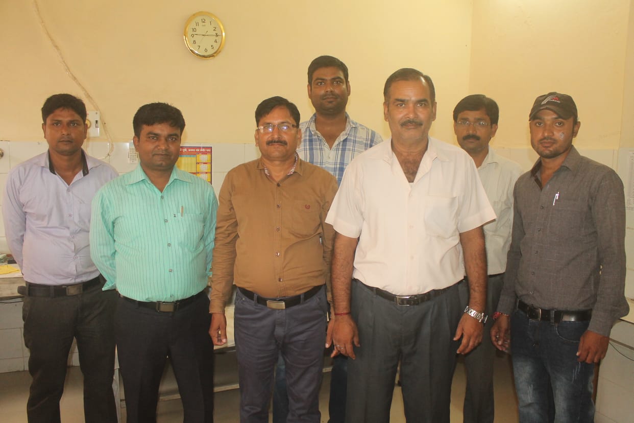 Lab technician's movement continues