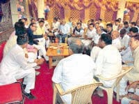 dc meeting with merchants, meeting, meeting with merchants, jhajjar