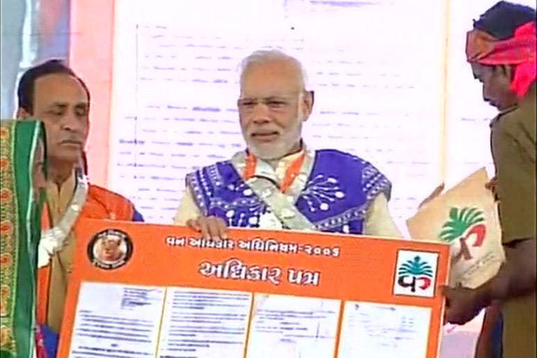 PM Modi inaugurates irrigation project in Dahod