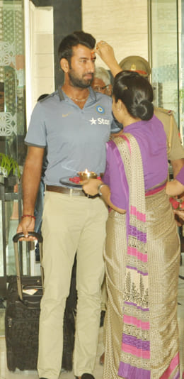 Kanpur reached Team India's tremendous reception