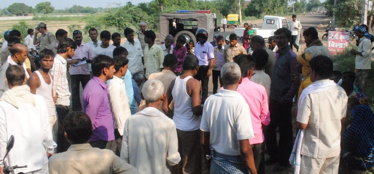 The death of the young man electrocuted, villagers put the jam
