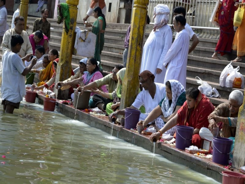 shradh celebration in mathura