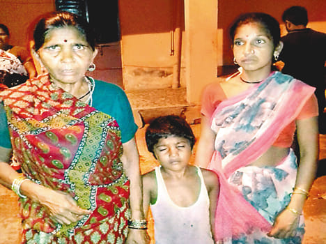 Kid caught stealing, police drove