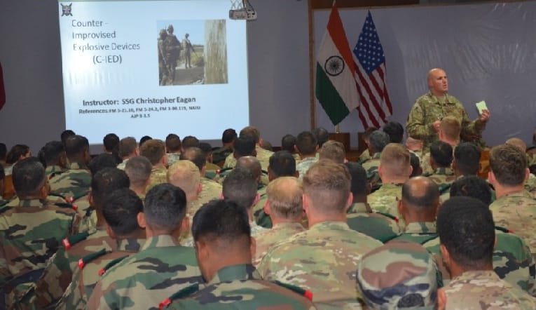 The shared experience of the India-US troops