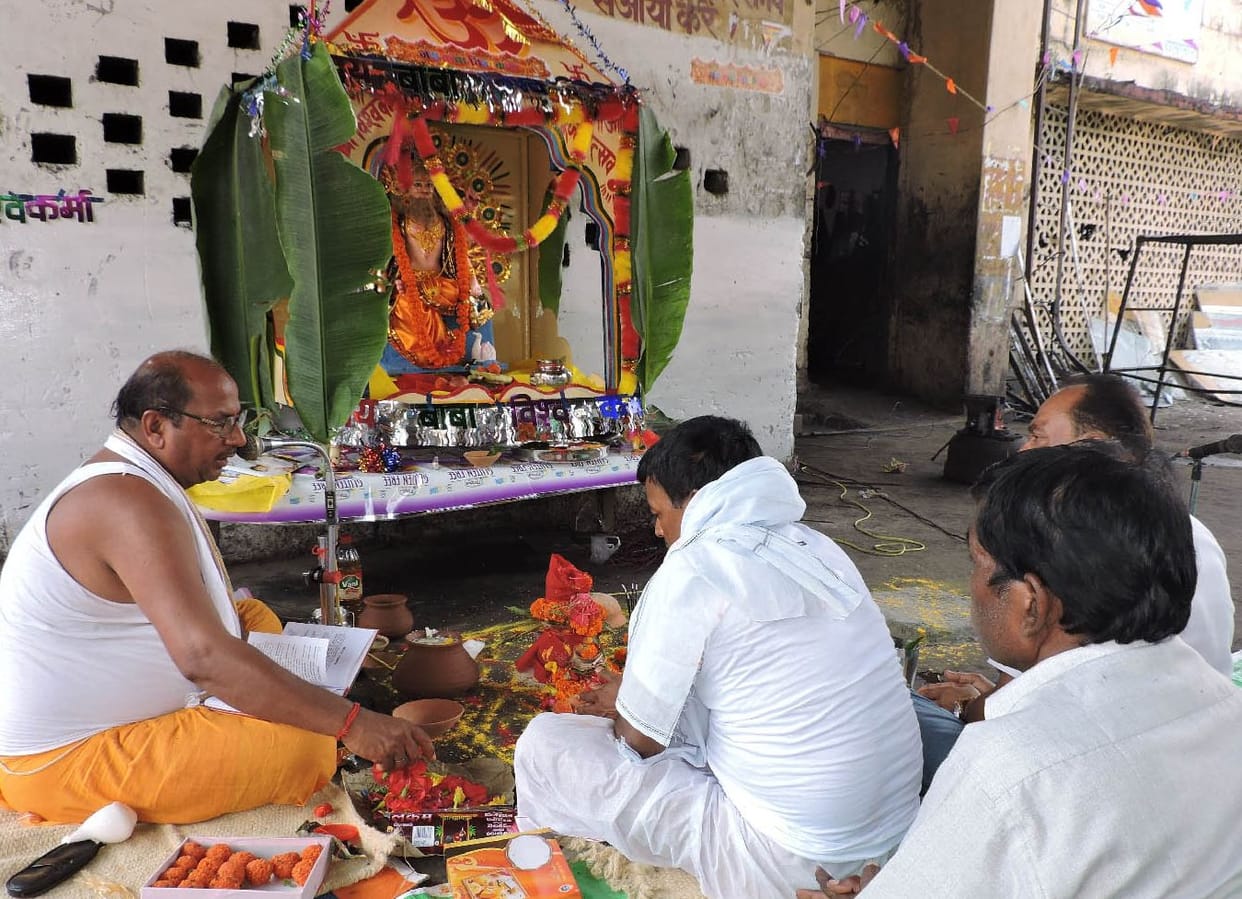 The venerated ritual Devshilpi