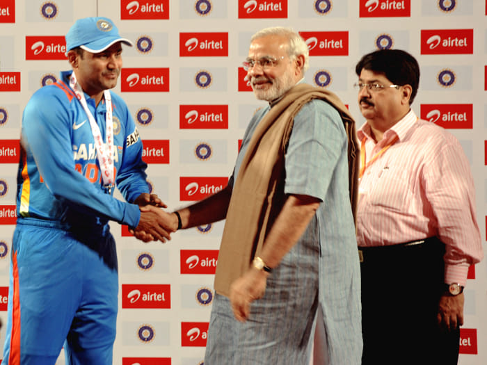virendra sehwag wishes PM modi on his 66th birthday