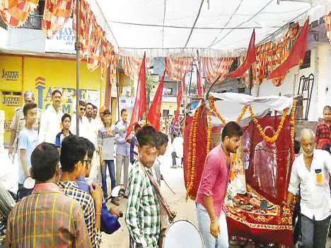 Devshilpi the anniversary, procession