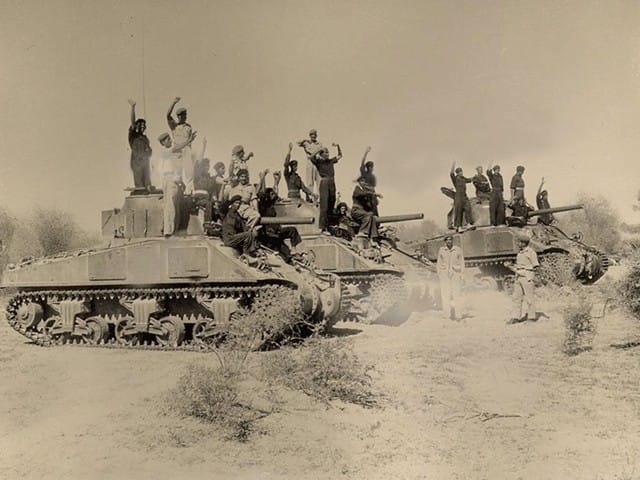 1965 war was the biggest tank war after second world war 