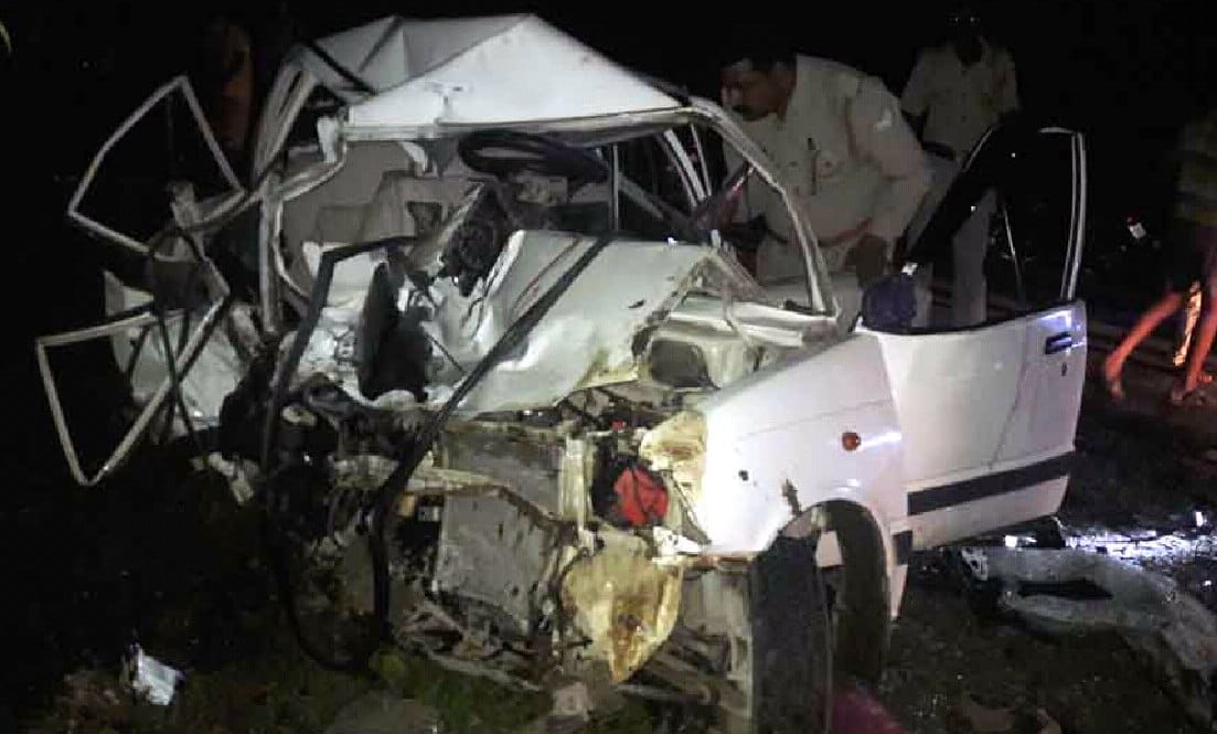 Young man died in accident in Bahraich