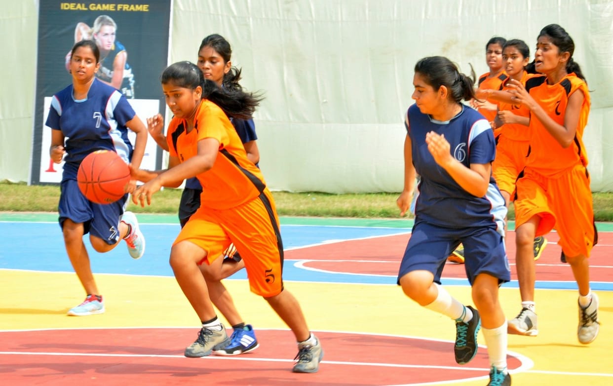 Kanpur south win its basketball match 
