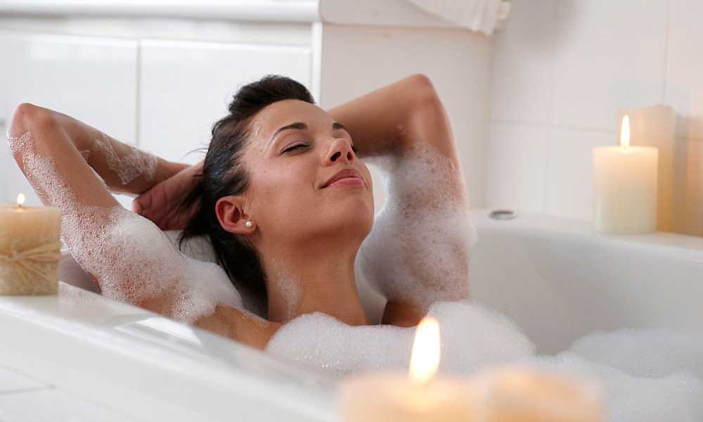 things not to do while bathing