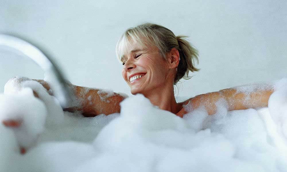 things not to do while bathing