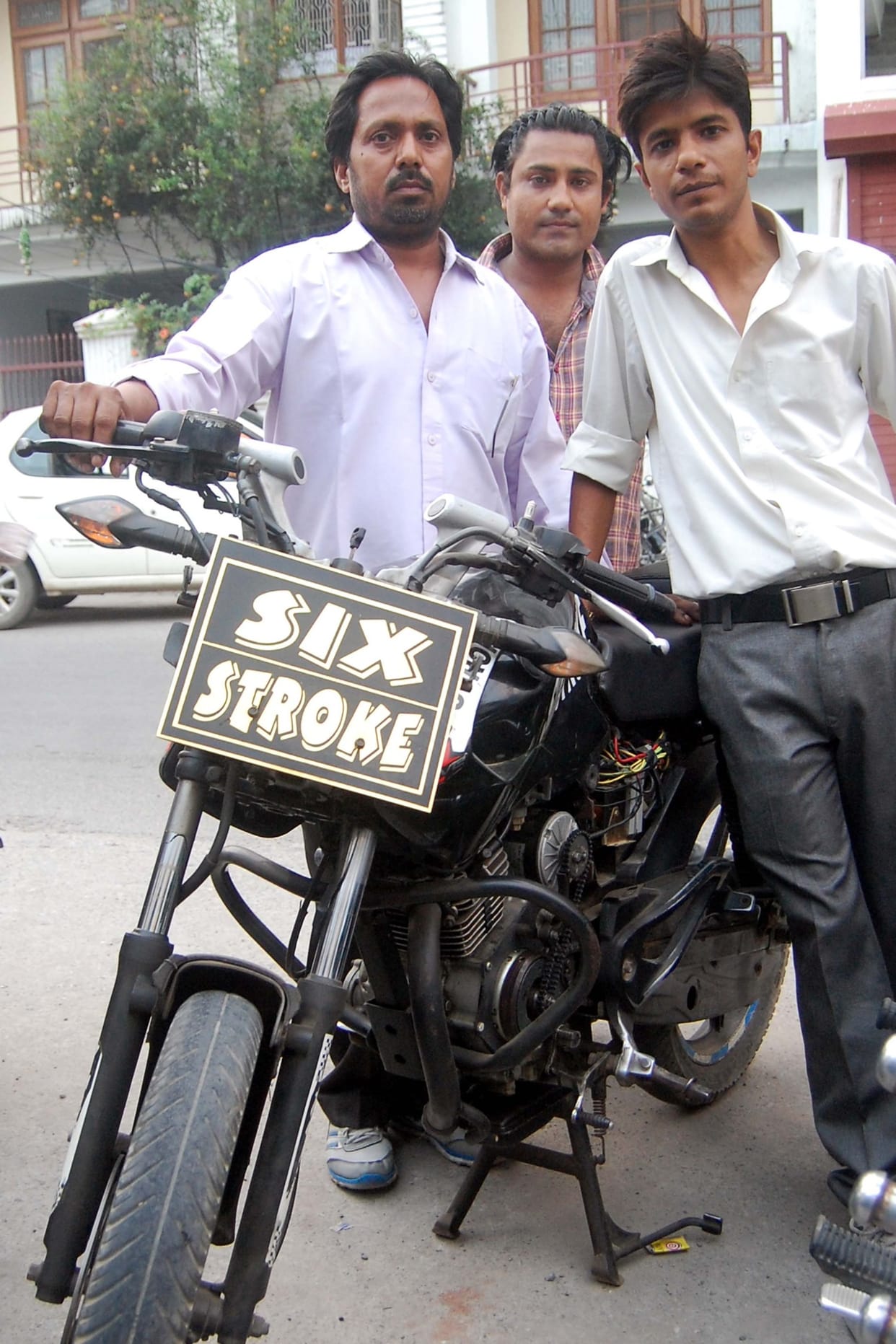 four stroke engine bike control pollution