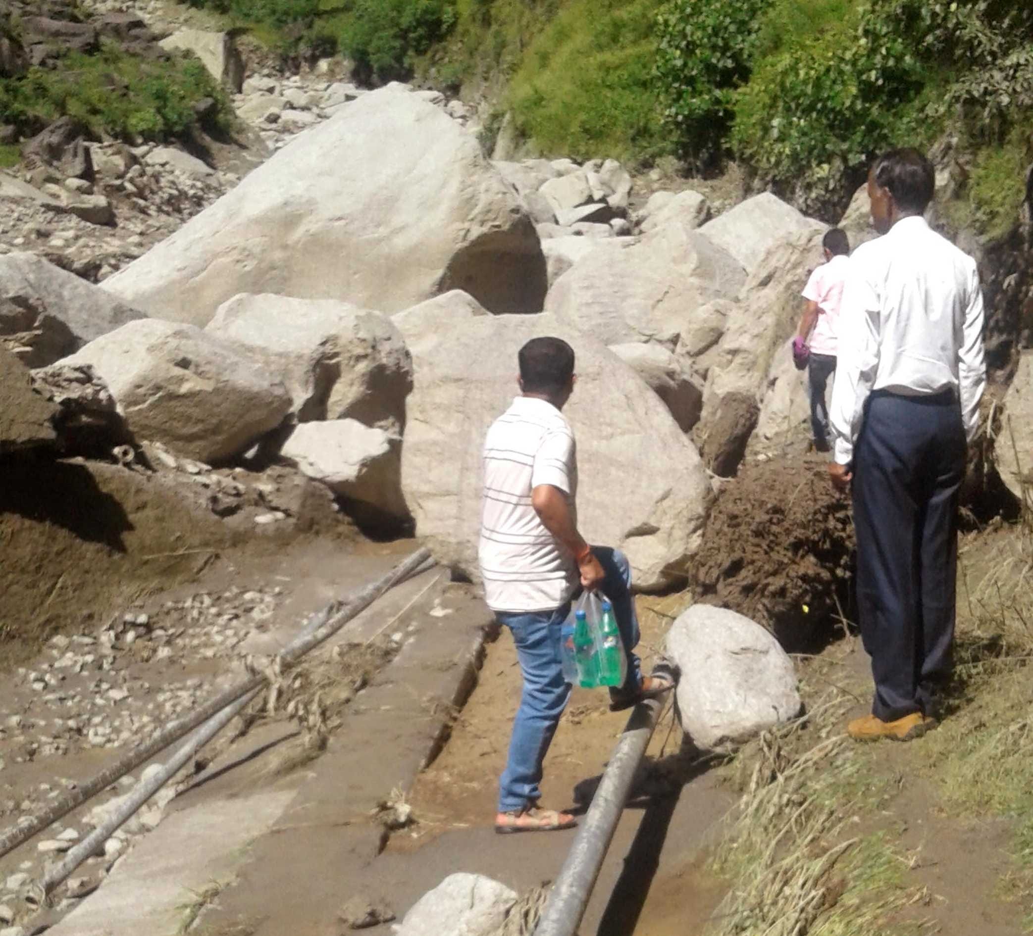 cloud burst in dharchula