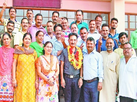 naveen became pta president bilaspur 