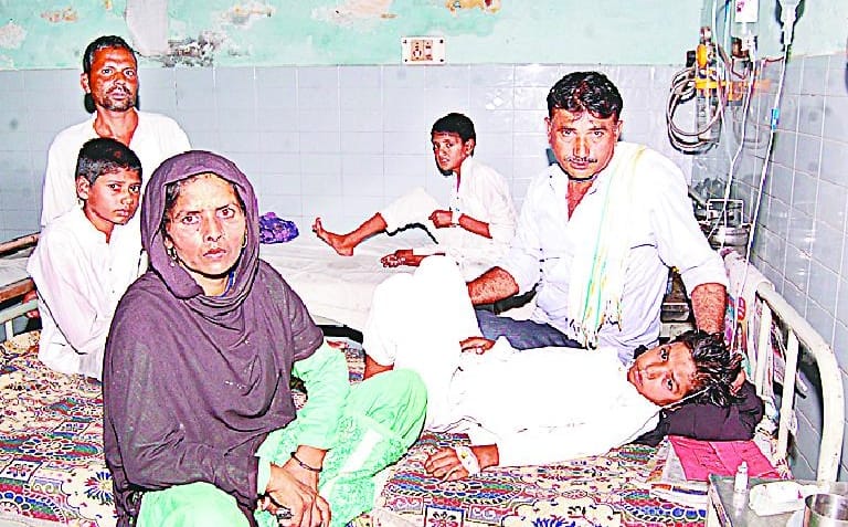 Three dead, including the old age Bsedha, chaos