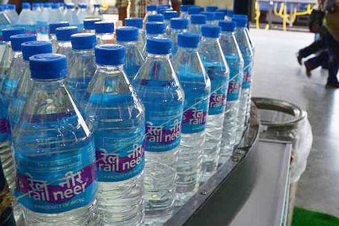 Veeru water being supplied on railway platform on the place of Rail neer