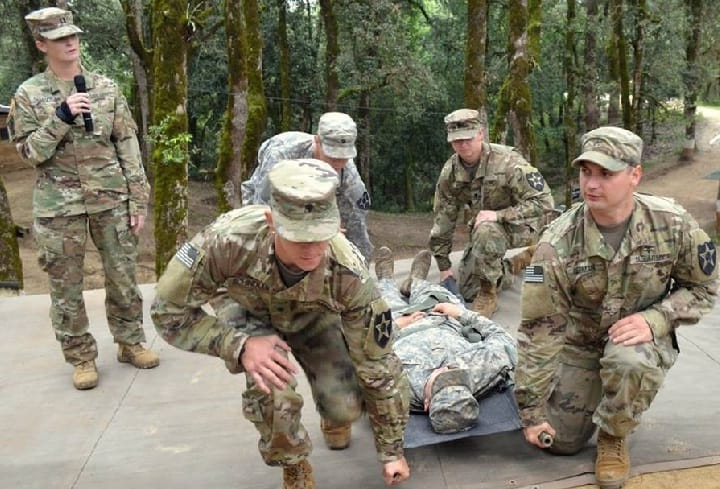 Indo-US maneuvers in Ranikhet