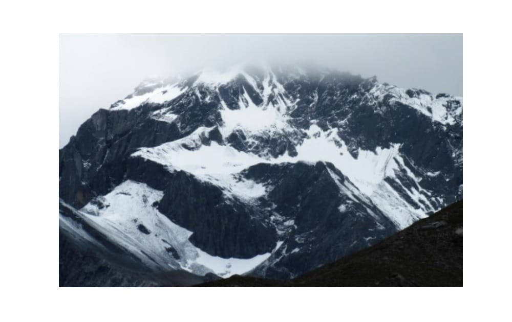 lord shiva shadow on kailas mount