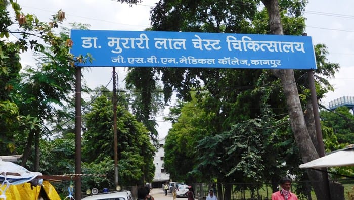 chaos on patient death in chest hospital kanpur