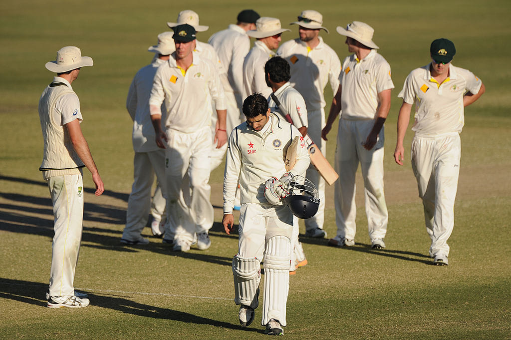 india lost unofficial Test Series by 0-1
