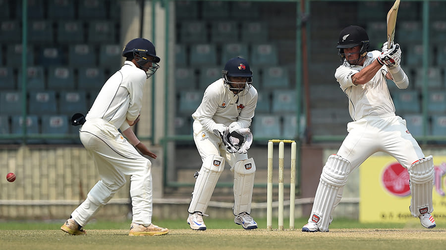 mumbai-NewZealad Practice match ends at draw