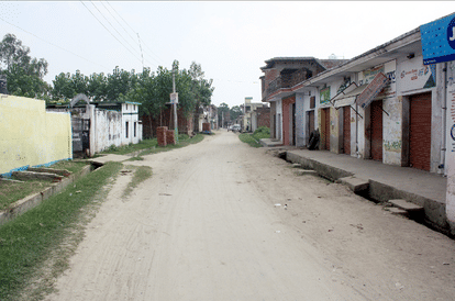 Creepy Manzar evident bullet, Pedda village Spread silence