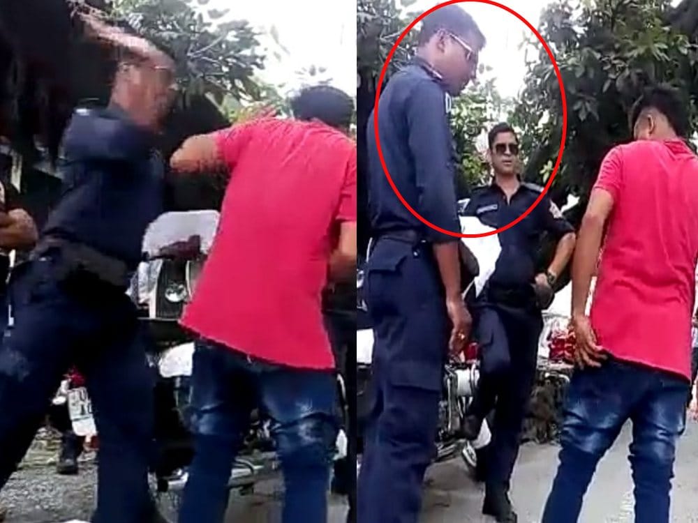 cpu police beating youth in nainital