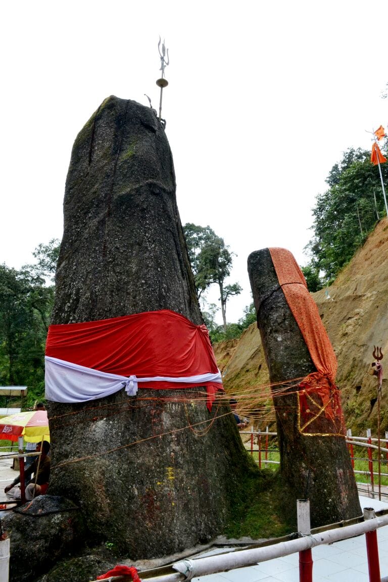 tallest shivling in india at arunachal