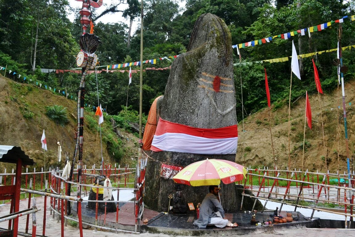 tallest shivling in india at arunachal