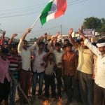 रूधौली कस्बे मे भाजयुमो ने पाकिस्तान का किया पुतला दहन। 