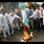Chandigarh Congress Protest