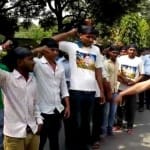 पाक के खिलाफ प्रदर्शन