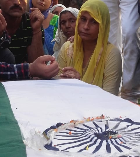 tributes to the soldiers of Samba Ravi paul