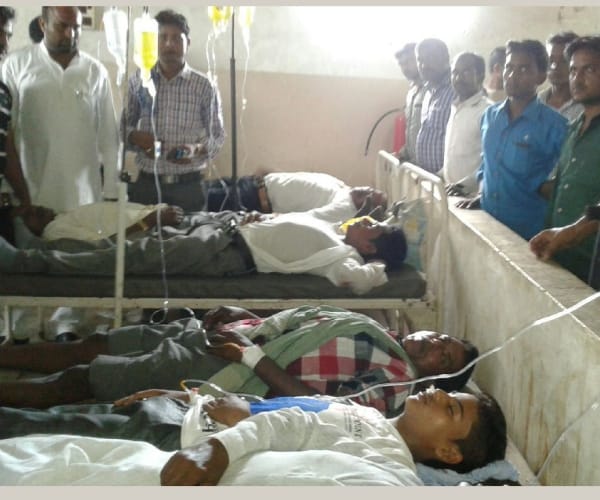 big bus accident in bahraich.