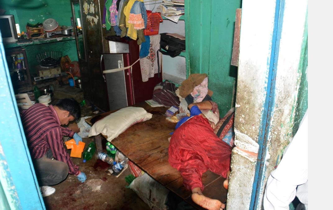 man killed his brother family member for property in Allahabad
