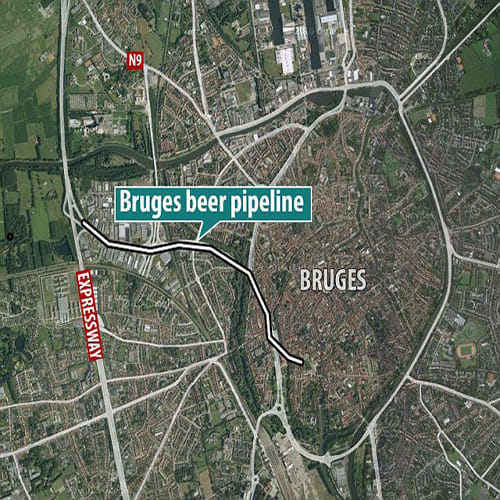 World's First Beer Pipeline Finally Turns on the Taps