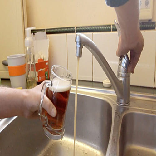 World's First Beer Pipeline Finally Turns on the Taps