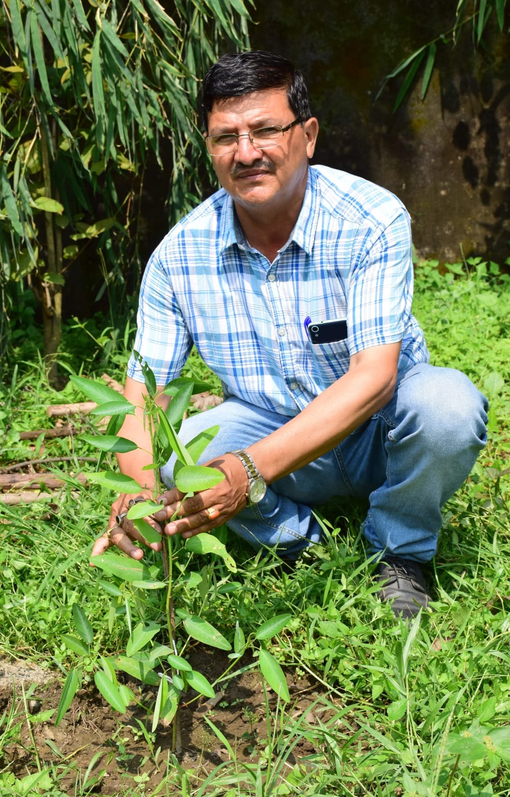 Officers forgot to plant and irrigate