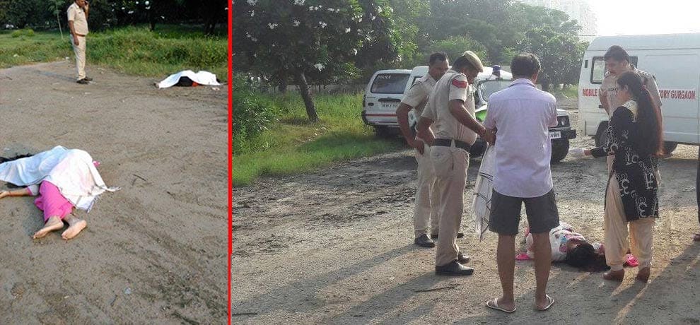 two female dead bodies found in imt manesar vacant plot