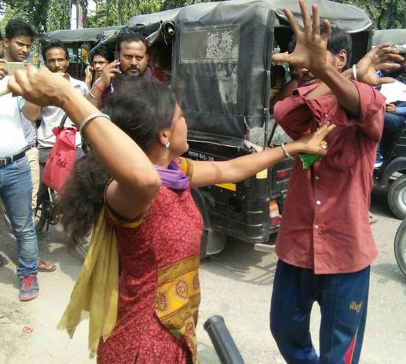 wife beaten his husband in nainital