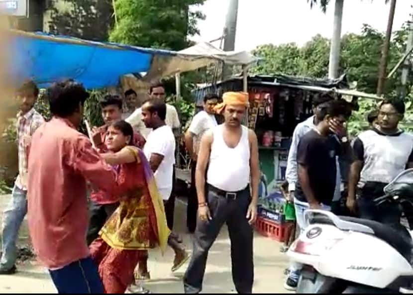wife beaten his husband in nainital