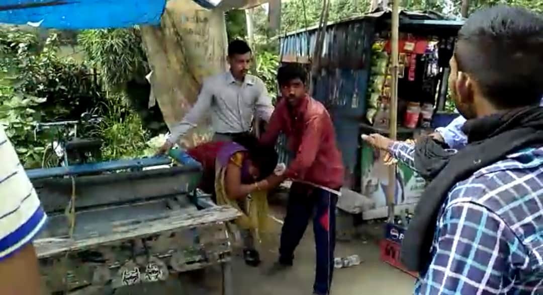 wife beaten his husband in nainital
