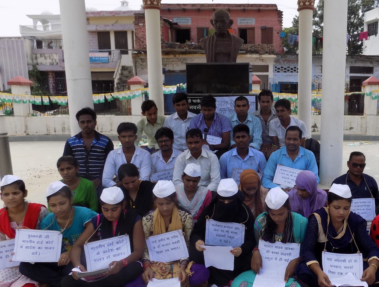 Gandhigiri for equal education