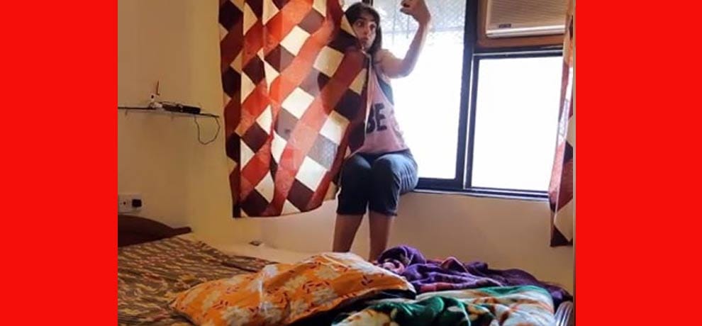 what girls do while being alone in home