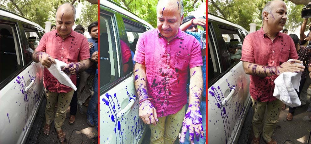 AAP leaders have been on target from ink, egg-shoes attack, Know what had happened